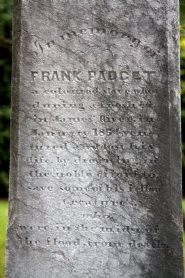Frank Padget Memorial image. Click for full size.