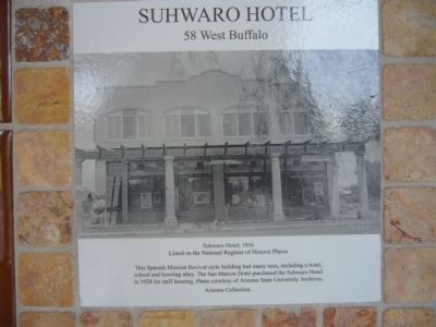 Suhwaro Hotel Marker image. Click for full size.