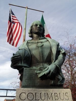 Federici's Columbus Statue image. Click for full size.