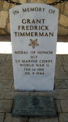 Grant Frederick Timmerman Memorial image. Click for full size.