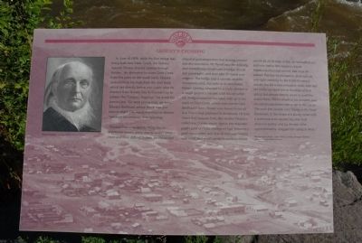 Greeleys Crossing Marker image. Click for full size.
