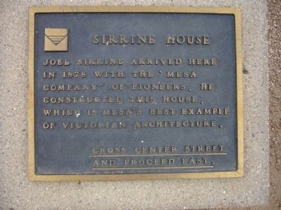 Sirrine House Marker image. Click for full size.