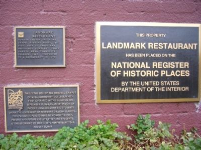 Landmark Restaurant Marker image. Click for full size.