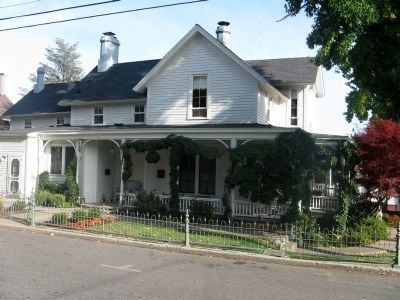 Edward Coleman House and Marker image. Click for full size.