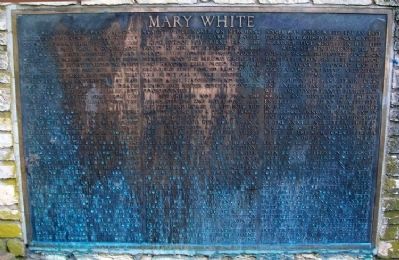 Mary White Memorial Panel image. Click for full size.