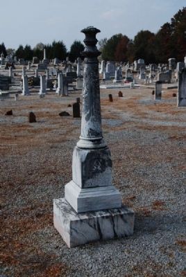 W.M. Alewine Tombstone image. Click for full size.