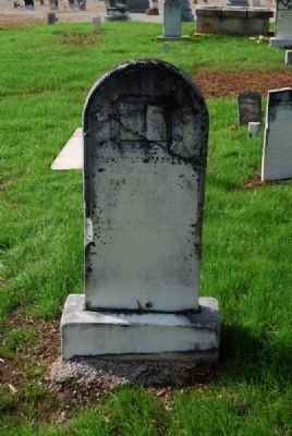 Rev. Wilson Ashley Tombstone image. Click for full size.