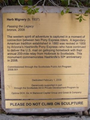 Passing the Legacy Marker image. Click for full size.
