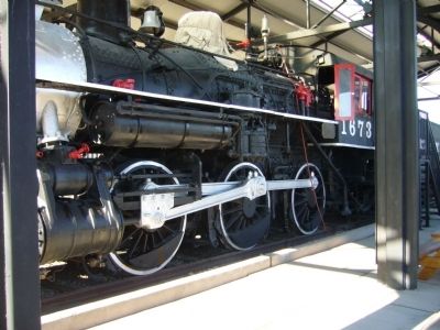 Locomotive 1673 image. Click for full size.