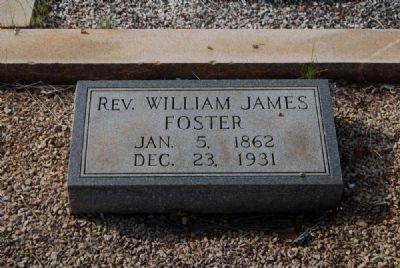 Rev. William James Foster image. Click for full size.