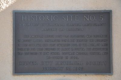 American Legion Building Marker. Click for full size. American Legion Building Marker image. Click for full size.