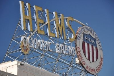 The Helms Building Sign image. Click for full size.