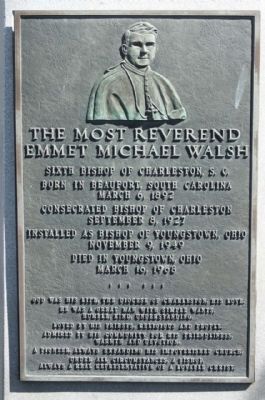 The Most Reverend Emmet Michael Walsh Marker image. Click for full size.