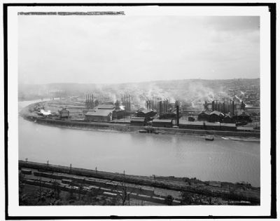 Duquesne Steel Plant, Carnegie Steel Co., Duquesne, Pa. image. Click for full size.