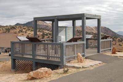The Comstock Trail and History Kiosk Marker image. Click for full size.