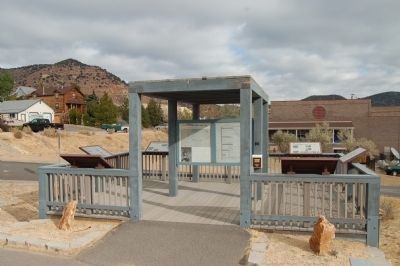 The Comstock Trail and History Kiosk Marker image. Click for full size.