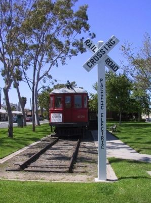 Pacific Electric Red Car image. Click for full size.