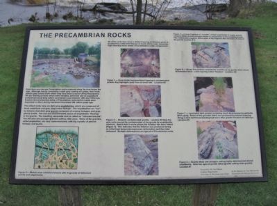 The Precambrian Rocks Marker image. Click for full size.