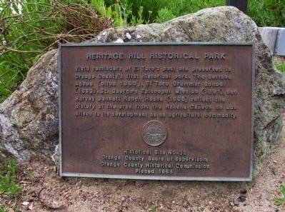 Heritage Hill Historic Park Marker. Click for full size. Heritage Hill Historic Park Marker image. Click for full size.