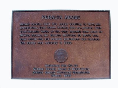 Peralta Adobe Marker image. Click for full size.
