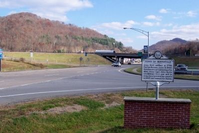 Town of Burnsville Marker. Click for full size. Town of Burnsville Marker image. Click for full size.
