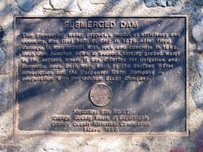 Submerged Dam Marker image. Click for full size.