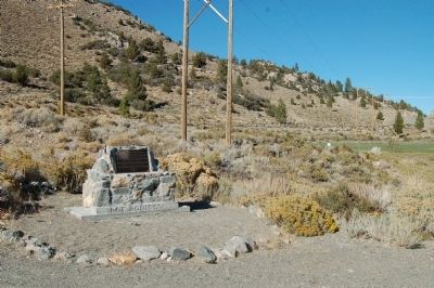 June Lake Mining District Marker. Click for full size. June Lake Mining District Marker image. Click for full size.