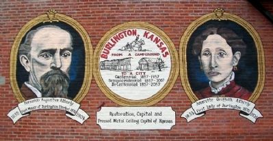 Burlington, Kansas Mural. Click for full size. Burlington, Kansas Mural image. Click for full size.