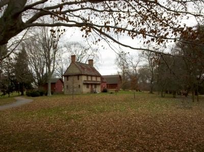 William Brinton 1704 House as seen from Oakland Road. Click for full size. William Brinton 1704 House as seen from Oakland Road image. Click for full size.