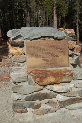 The Mammoth Consolidated Gold Mine Marker image. Click for full size.