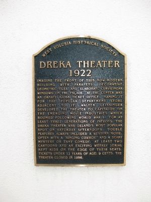 Dreka Theater Marker image. Click for full size.