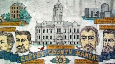 Coffey County, Kansas, Courthouse image. Click for full size.