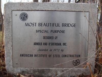 Steel Bridge Marker image. Click for full size.
