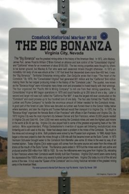The Big Bonanza Marker image. Click for full size.