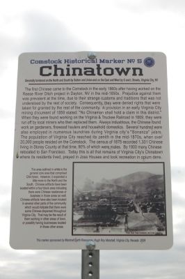 Chinatown Marker. Click for full size. Chinatown Marker image. Click for full size.