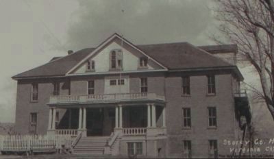 Detail from the St. Mary Louise Hospital Marker image. Click for full size.