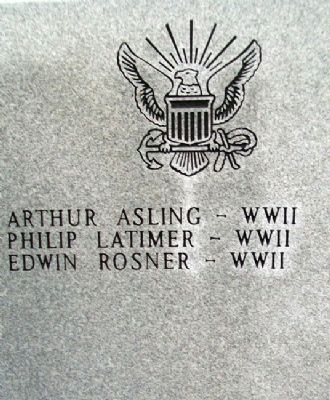 Louisburg Veterans Memorial. Click for full size. Louisburg Veterans Memorial image. Click for full size.