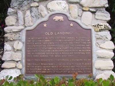 Old Landing Marker image. Click for full size.