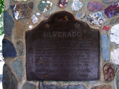 Silverado Marker. Click for full size. Silverado Marker image. Click for full size.