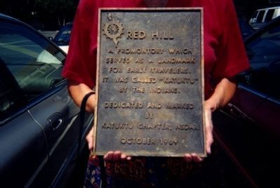 Red Hill Marker image. Click for full size.