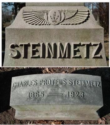Steinmetz Memorial & Gravestone image. Click for full size.