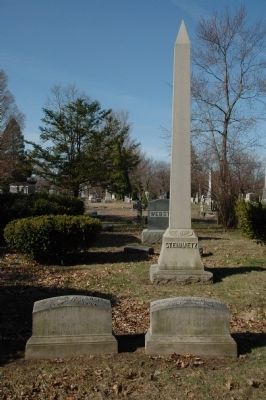 Steinmetz Memorial and Gravestone in Vale Cemetery image. Click for full size.