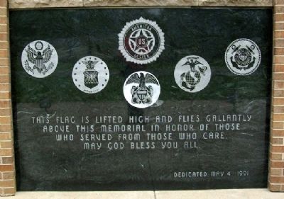 American Legion Post 26 Veterans Memorial image. Click for full size.