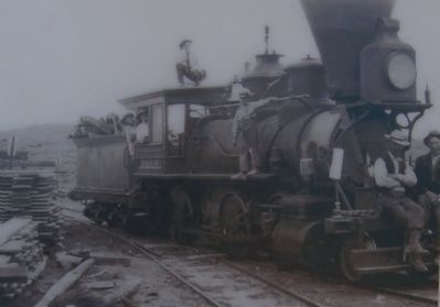 The Locomotive Inyo, Detail from The Railroad and Four Engines - Panel 4. Click for full size. The Locomotive Inyo, Detail from The Railroad and Four Engines - Panel 4 image. Click for full size.