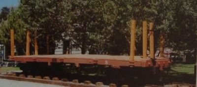 Restored Flat Car #8, Detail from Working Together - Panel 7. Click for full size. Restored Flat Car #8, Detail from Working Together - Panel 7 image. Click for full size.