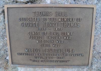 Thomas Hall Marker image. Click for full size.