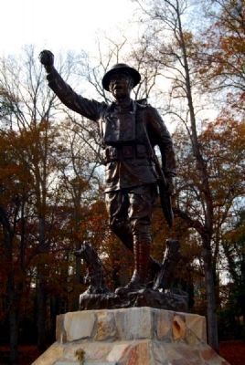 World War I Memorial<br>Spirit of the American Doughboy image. Click for full size.