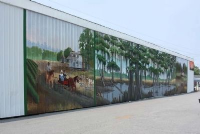 Pond Bluff to St Stephen's Church Mural image. Click for full size.