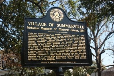 Village of Summerville Marker image. Click for full size.