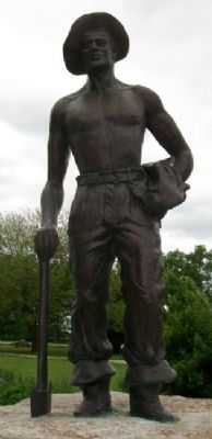 C.C.C. Volunteer Statue image. Click for full size.